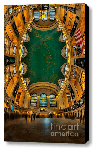 Gallery Wrap Canvas print of Grand Central Terminal 