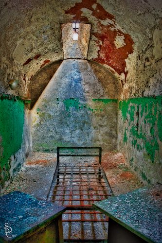 colorful prison cell