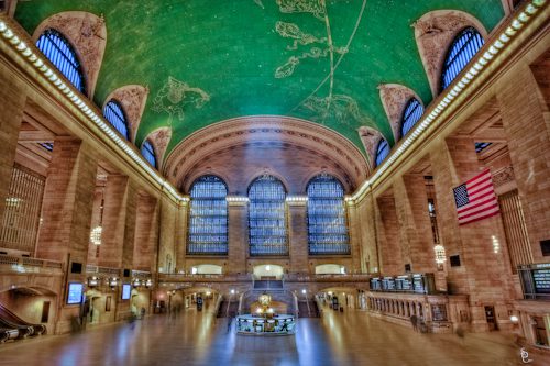 Main Concourse at the NYC Grand Central Station Terminal