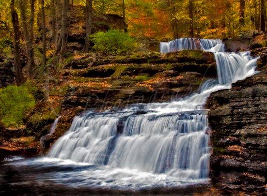 Waterfalls In The Fall