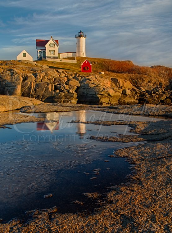 Reflecting On Nubble Lighthouse