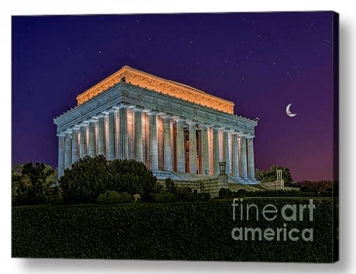 Lincoln Memorial Acrylic Print