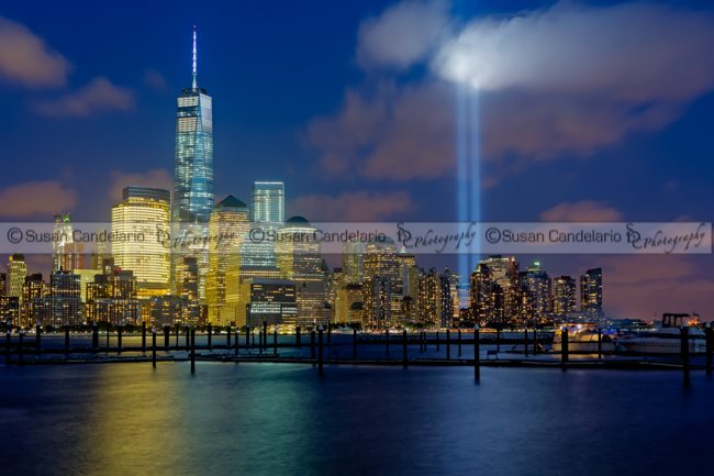 WTC Tribute In Lights NYC 1