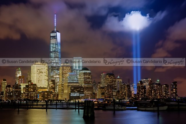 WTC Tribute In Lights NYC