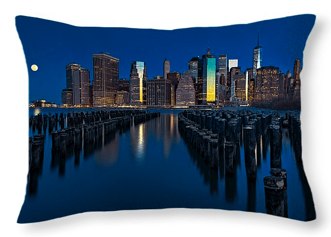 NYC-moonset-throw-pillow