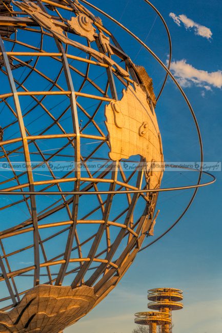NYC Unisphere and Observatory Pavilions