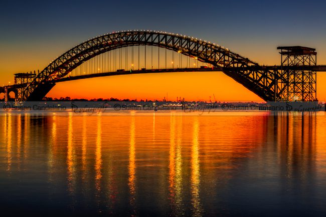 Bayonne Bridge Sunset