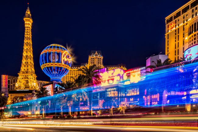 Las Vegas Strip Light Show