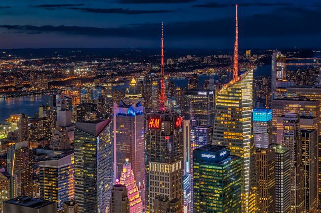 Manhattan NYC Twilight