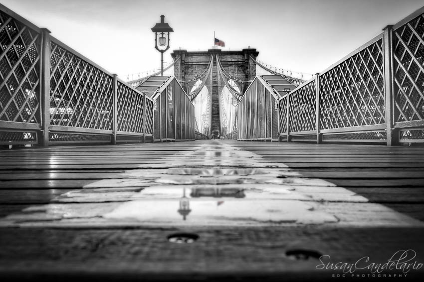 Brooklyn Bridge NYC BW