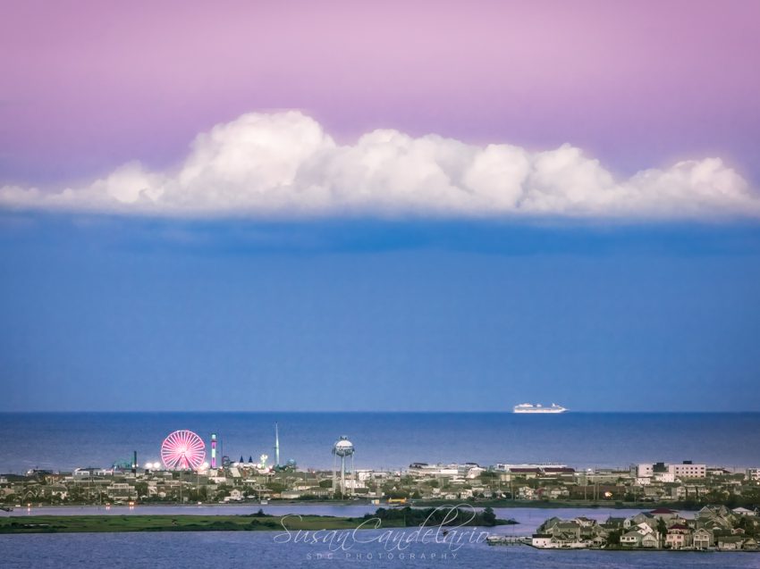 The Belt of Venus over Casino Pier