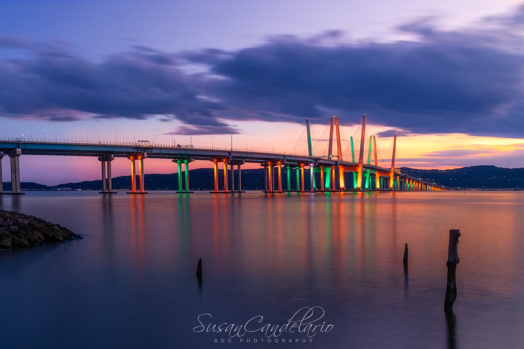 Tappan Zee Bridge Crescent Moon